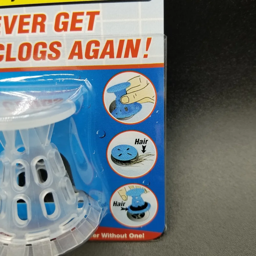 Dr. Rooter HAIR CYCLONE Drain Hair & Clogs STOPPER for Shower & Bath Tub Drains